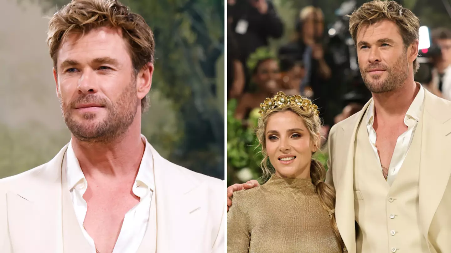 Chris Hemsworth reveals he broke one major rule at the Met Gala