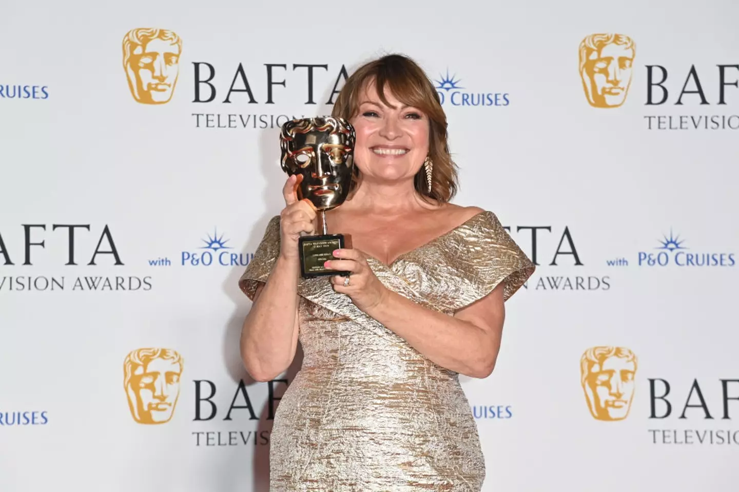 Lorraine won the special recognition award at the BAFTAs (Alan Chapman/Dave Benett/Getty Images)