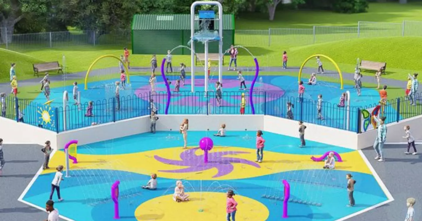 The park will also have paddling pool facilities.