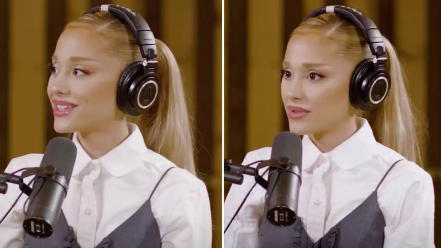 Ariana Grande's blunt response to why her 'natural' voice surfaced mid-interview