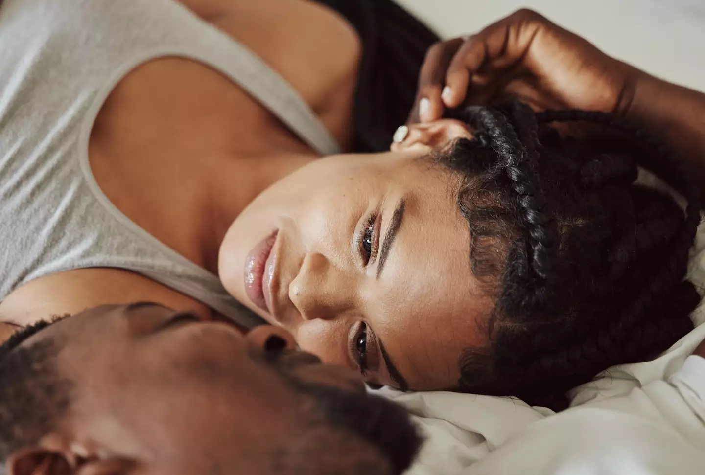 Stacked orgasms, or any orgasm for that matter, can help enhance intimate, personal and emotional connections with your partner. (PeopleImages / Getty Images)