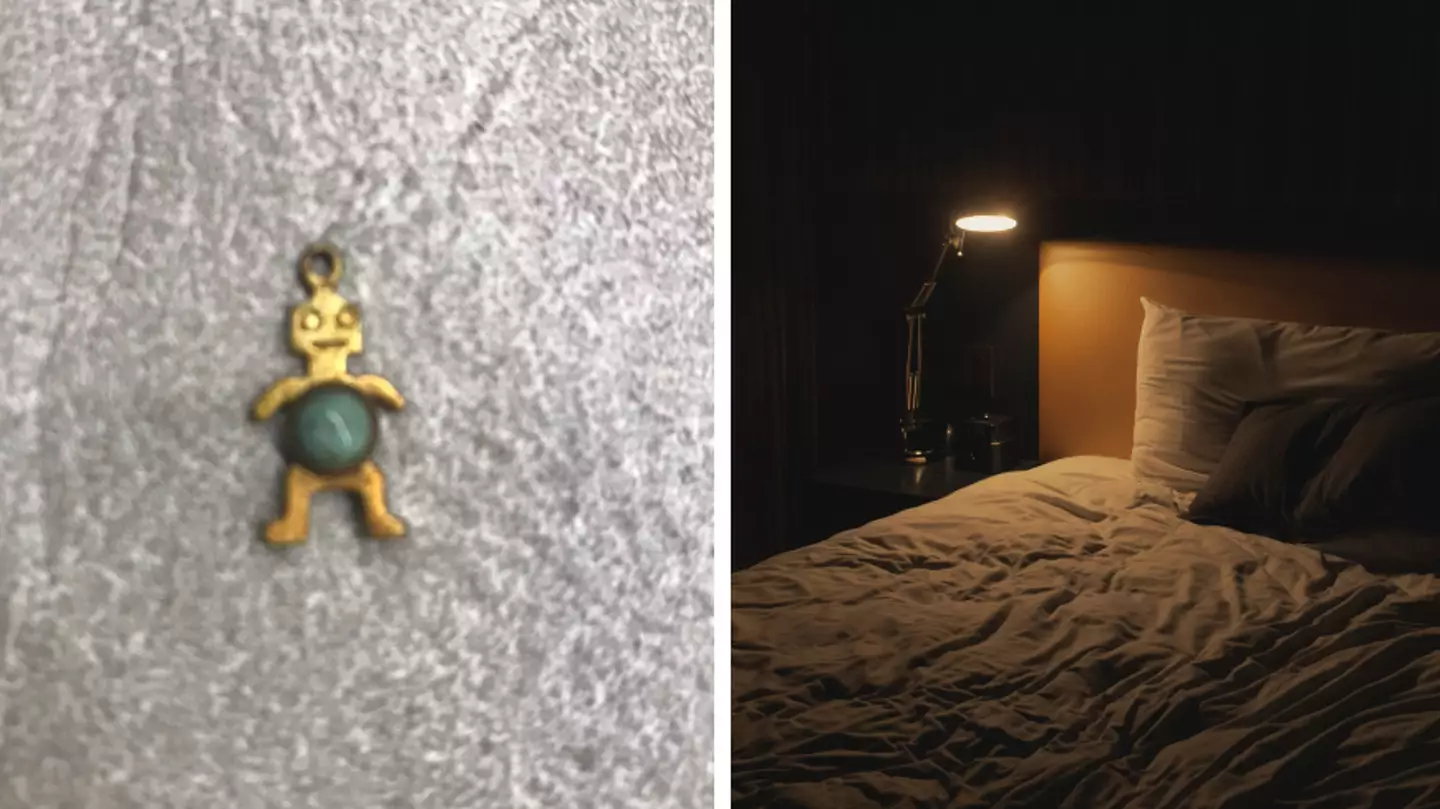 People urge mum to 'move out now' after 'creepy' object falls from daughter's bedroom ceiling