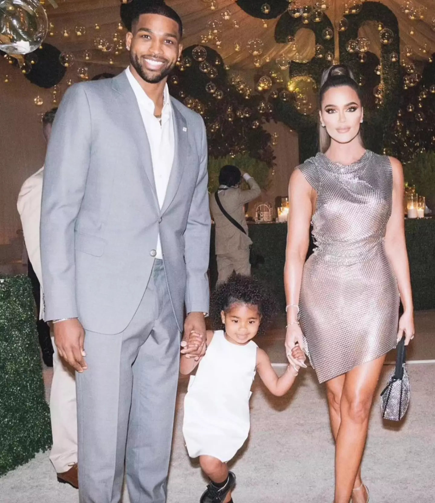 Tristan and Khloe are already parents to four-year-old True. (