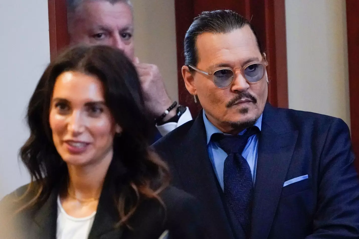 The appearance comes as both Depp and Heard's attorneys rested their cases and offered closing arguments last week.