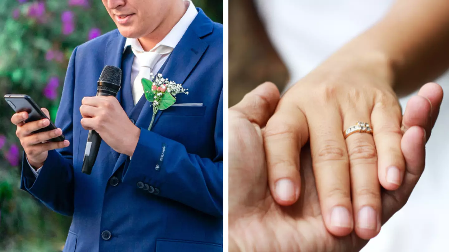 Bride cheating with best man exposed by groom in savage wedding speech