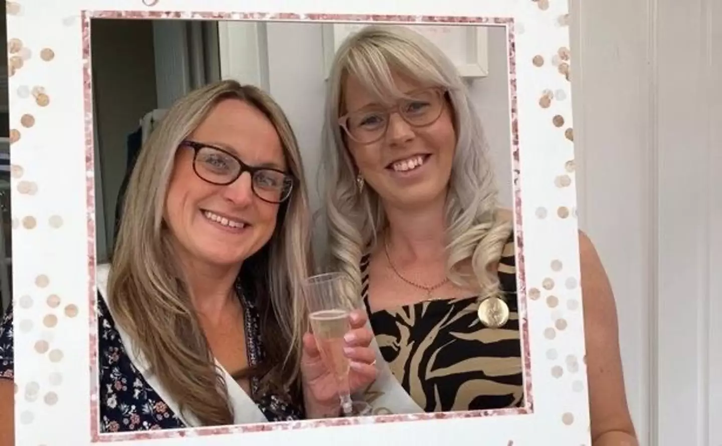 Victoria Powers, 34, (right) from Great Wyrley, was told that her cancer had returned just weeks after celebrating being five years cancer-free.