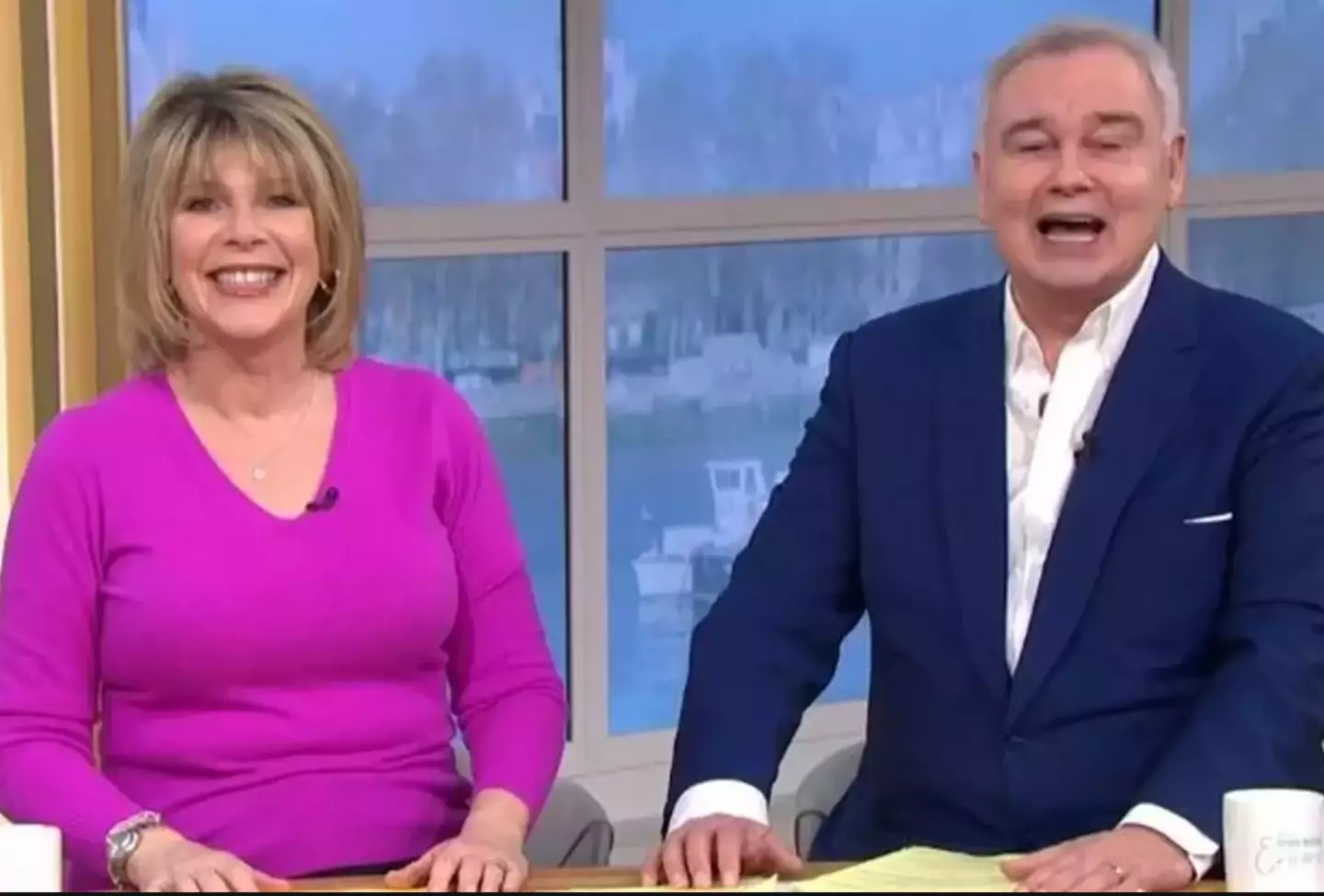 Ruth Langsford and Eamonn Holmes announced their divorce over the weekend (ITV)