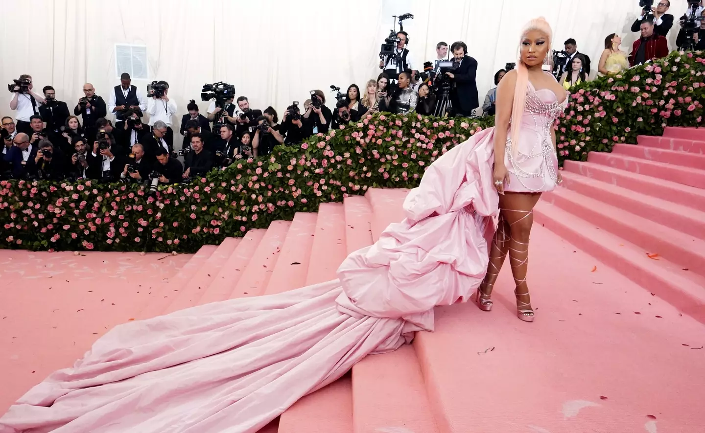 Nicki Minaj at the 2019 Met Gala (