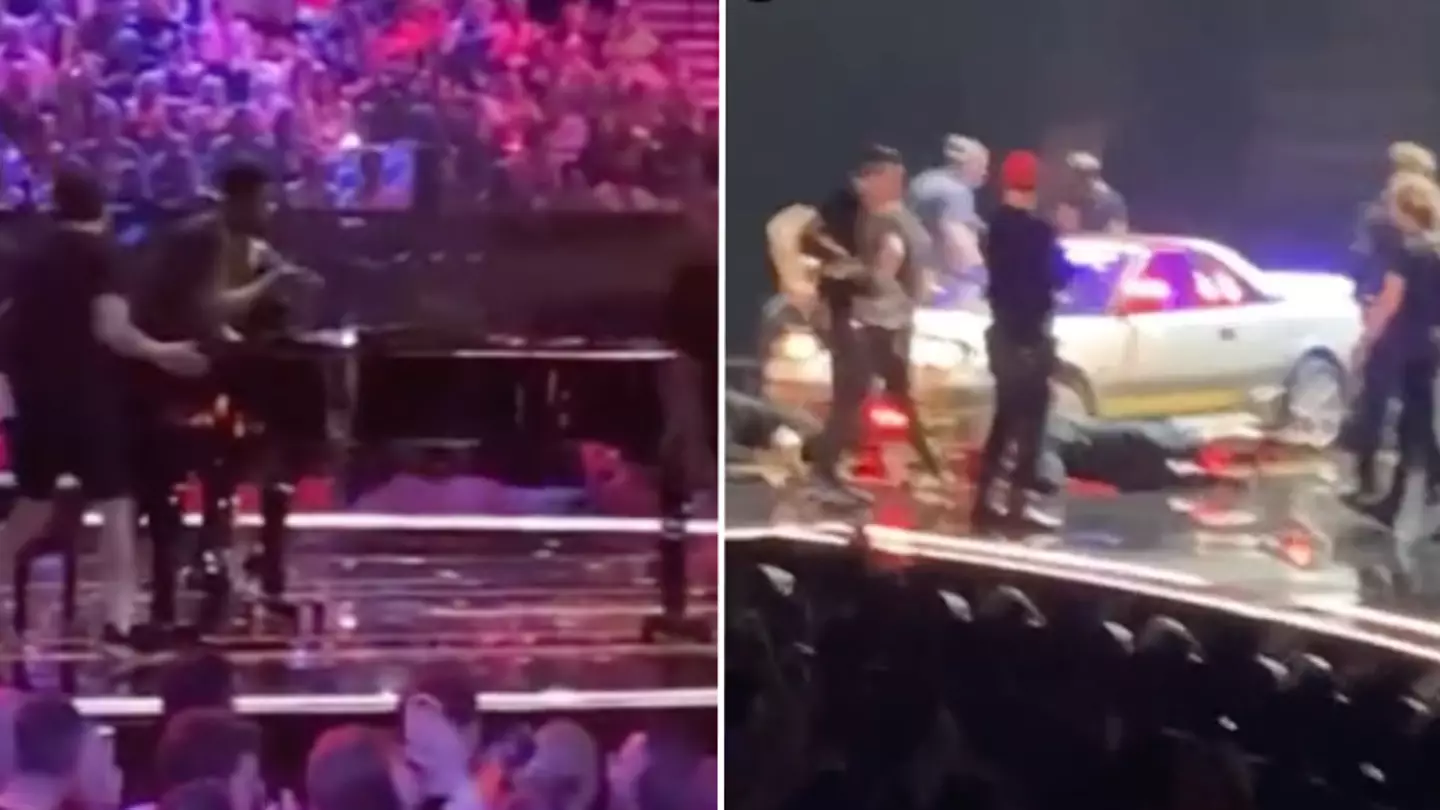 Behind the scenes footage shows how chaotic Eurovision set changes are