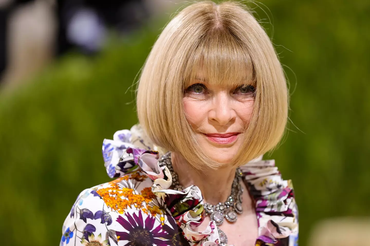 Anna Wintour at the 2021 Met Gala. (Theo Wargo/Getty Images)