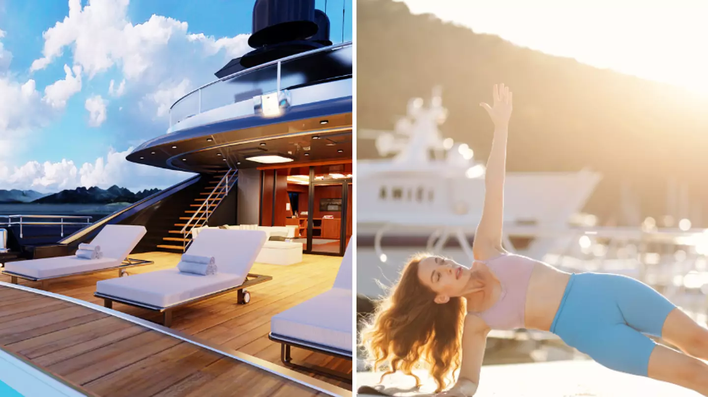 Woman reveals what her luxurious life is like living on £200 million super yachts