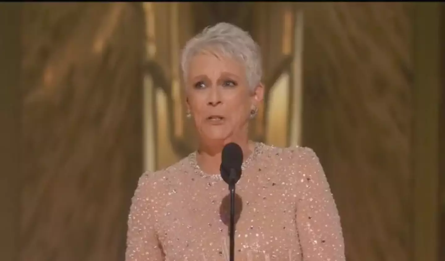 Jamie Lee Curtis shouted out her parents, who had both previously been nominated.