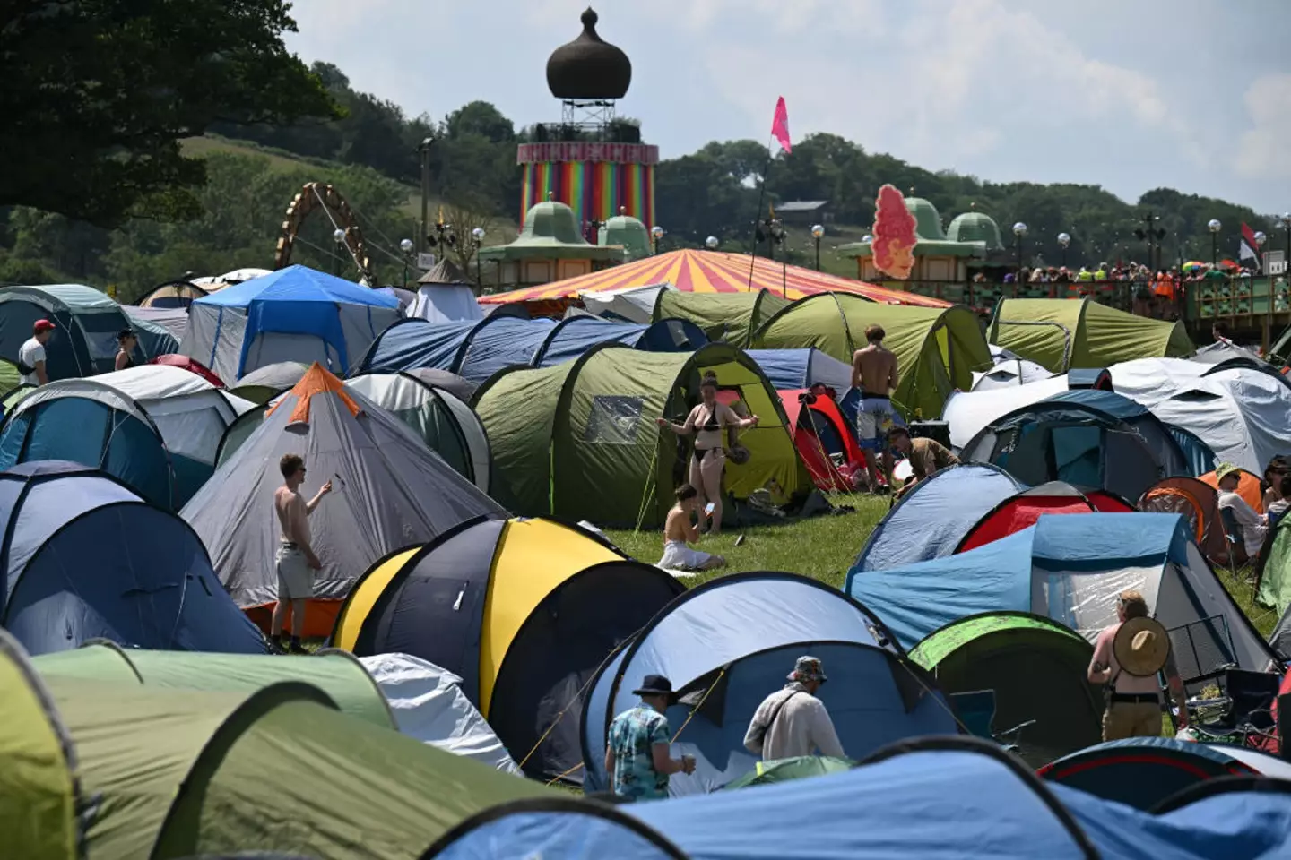 Glastonbury is back this weekend. (OLI SCARFF / Contributor / Getty Images)