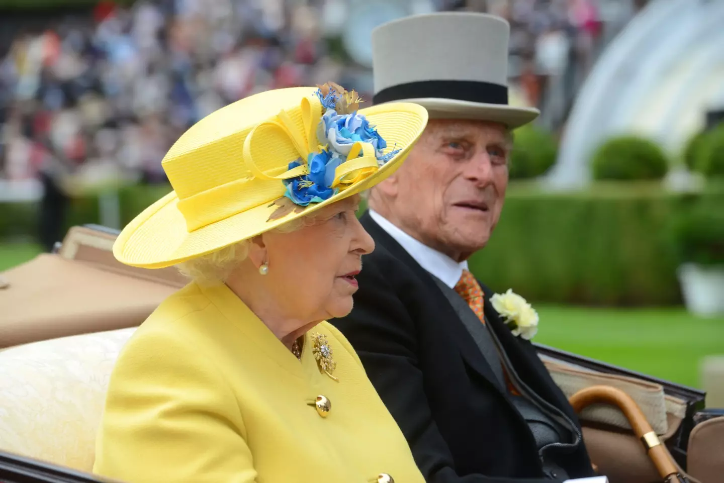 The Queen and Prince Philip in 2016.