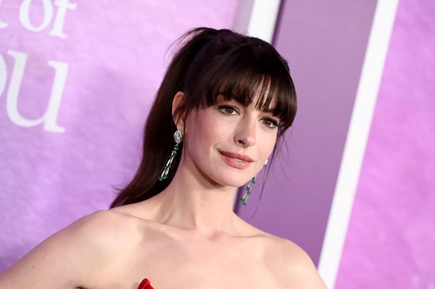 The reader had pictured Anne Hathaway as series 1 lead Daphne Bridgerton. (Netflix)