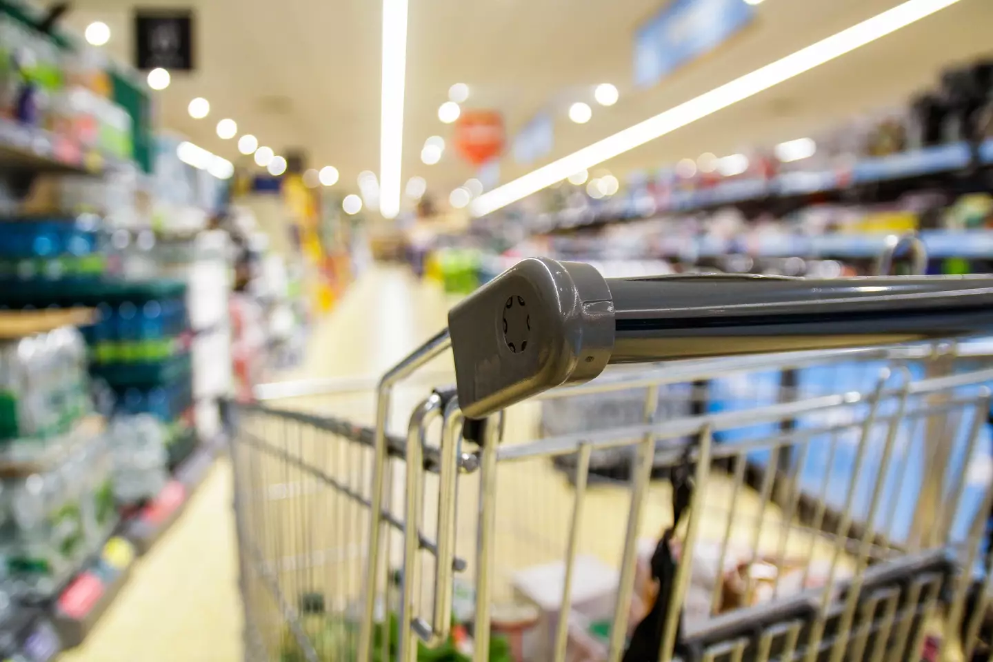 One woman has spotted a hidden feature on her trolley (Getty Stock Photo)