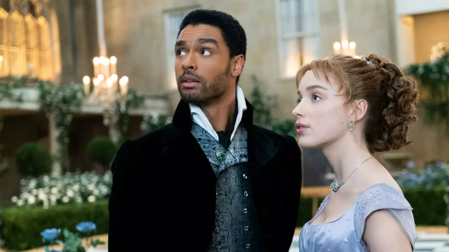 Daphne's storyline saw her fall in love with Simon, Duke of Hastings. (Netflix)