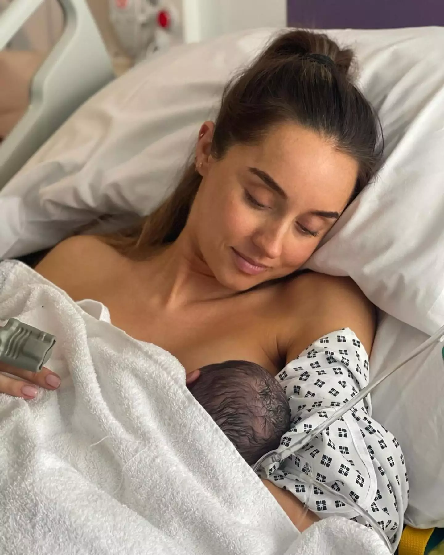 Mum Emily had the final say on her daughter's name. (Instagram/@peterandre)