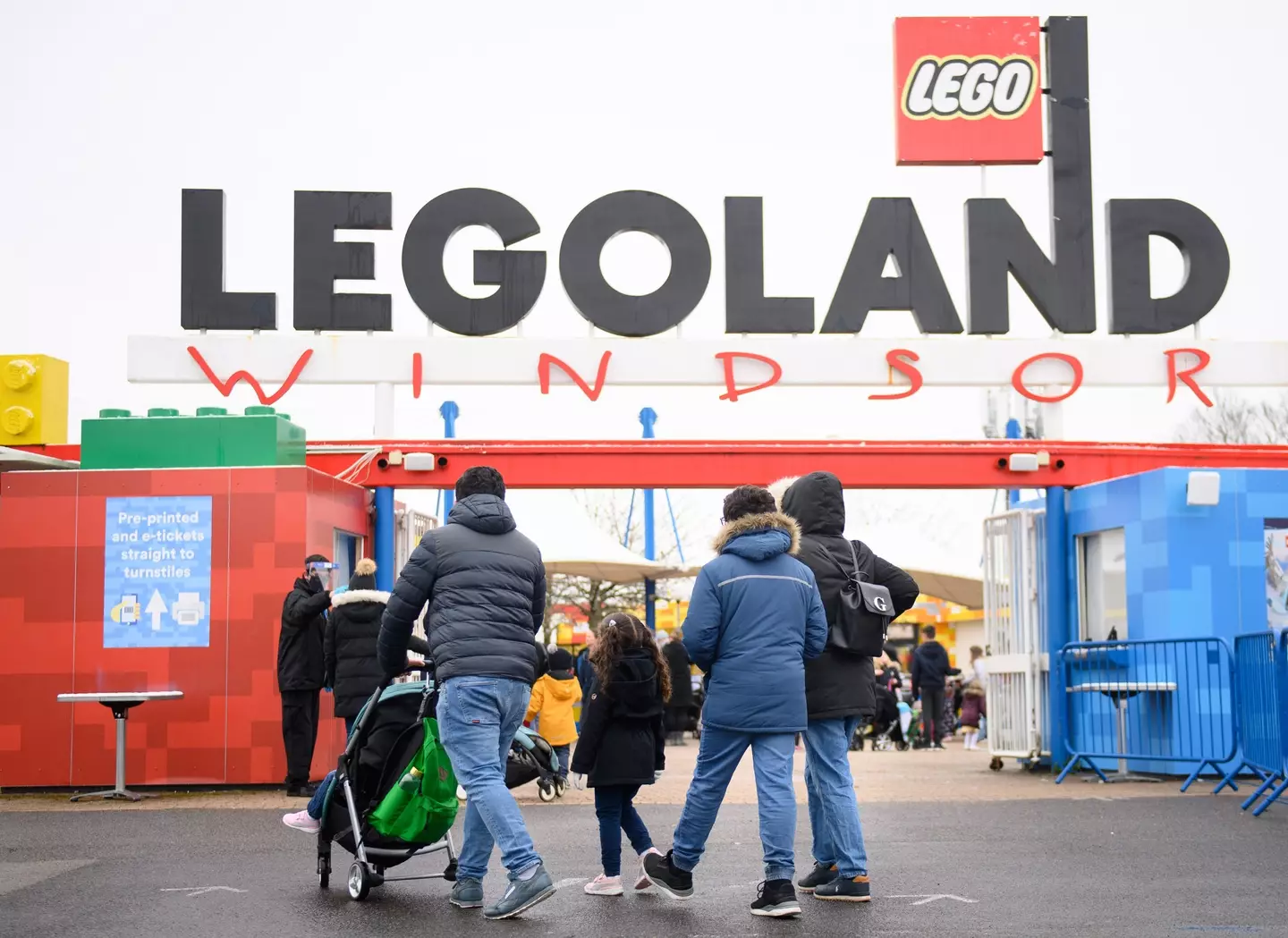 A baby who went into cardiac arrest at Legoland has sadly died. (PA)