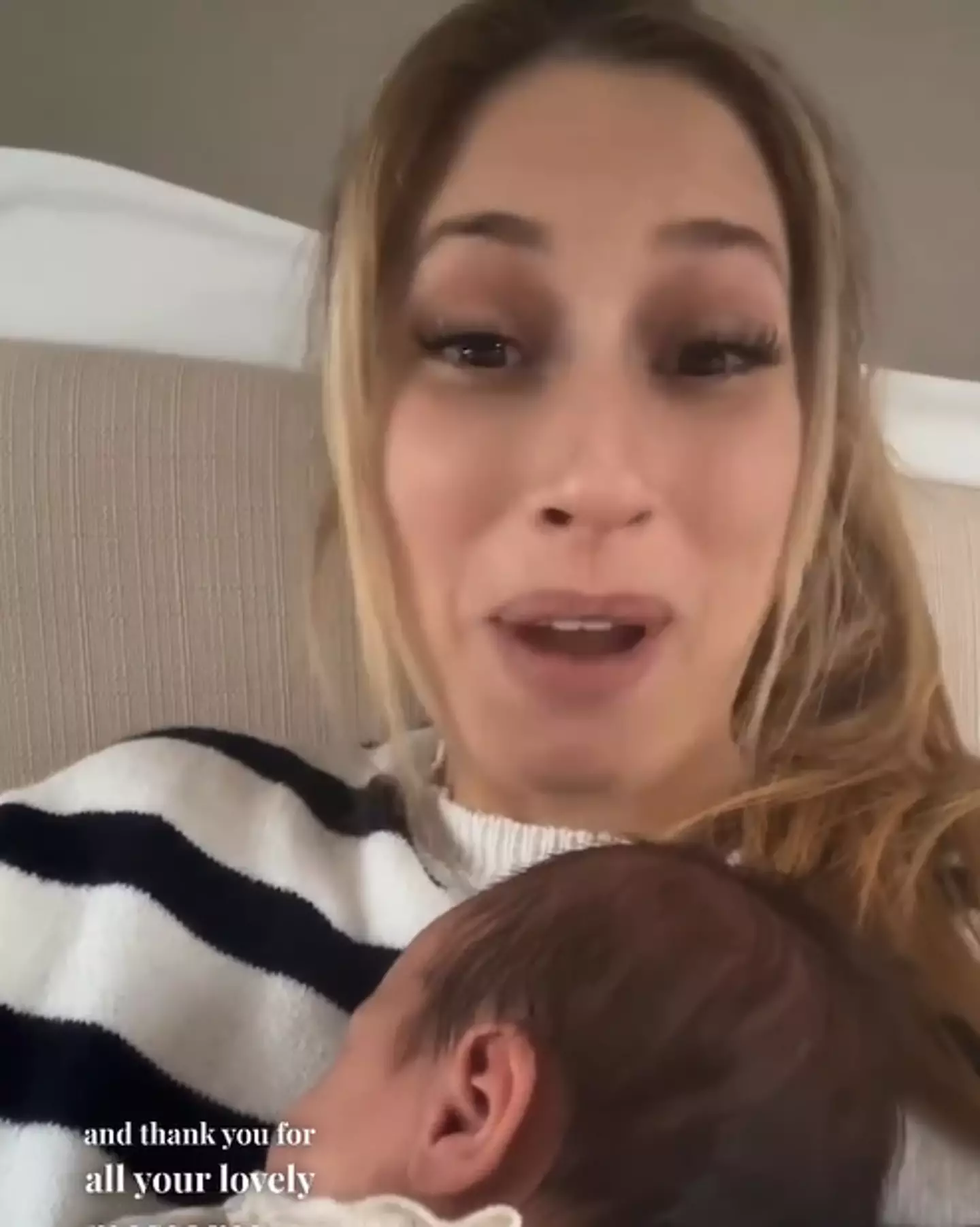 Stacey Solomon addressed the hair situation.