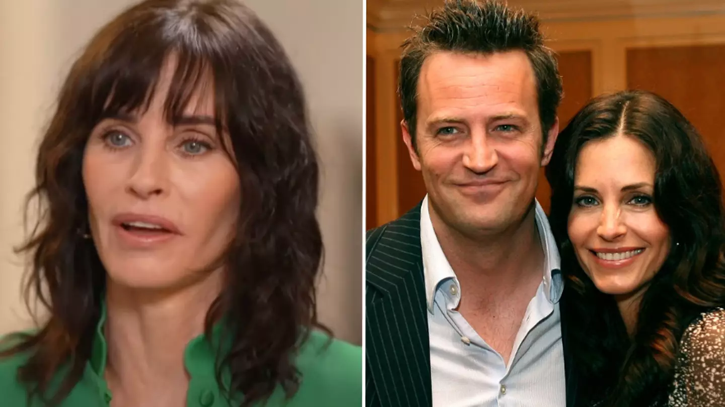 Friends star Courteney Cox reveals she ‘talks to’ Matthew Perry after his death