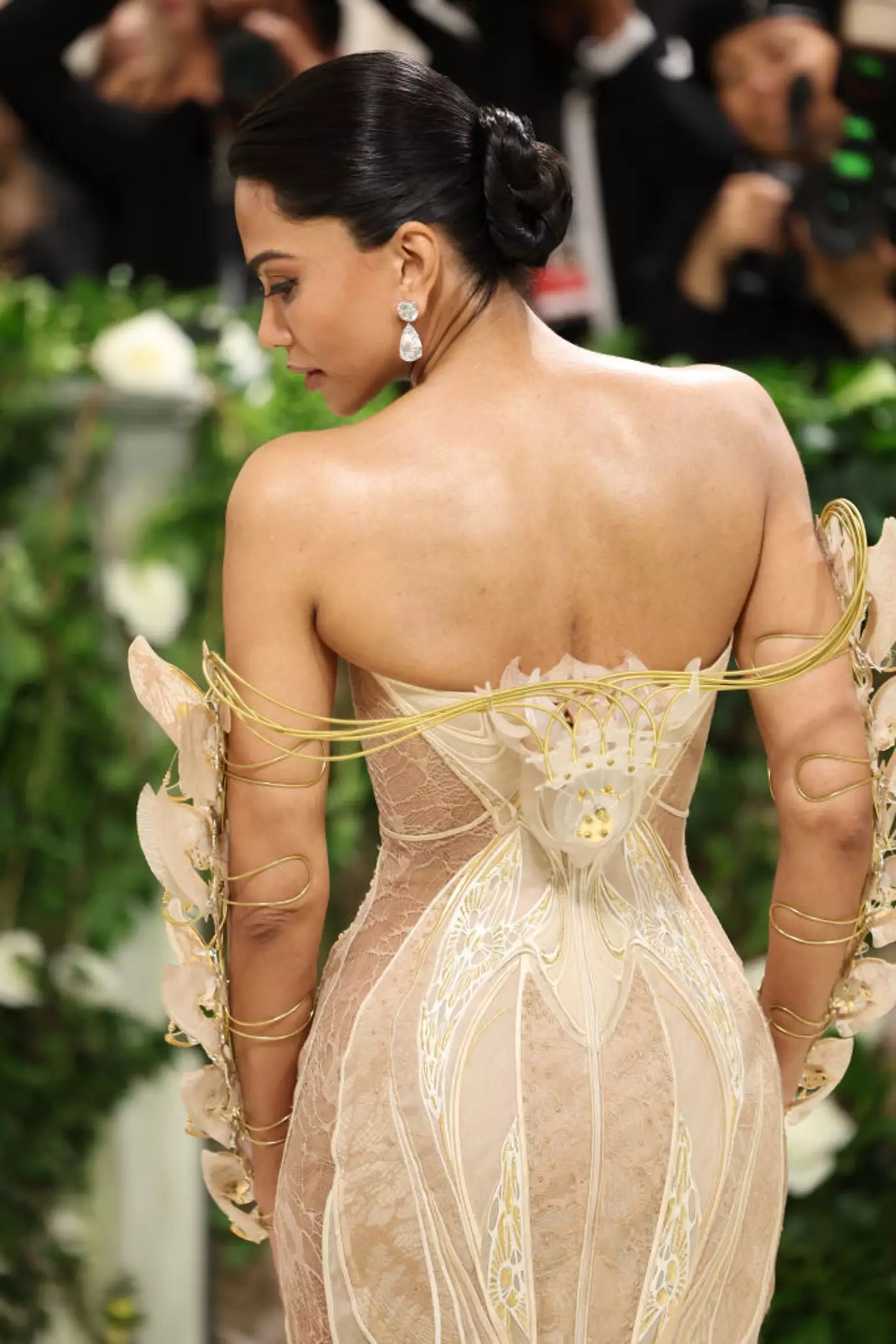 Met Gala viewers were amazed by the dress. (Aliah Anderson/Getty Images)