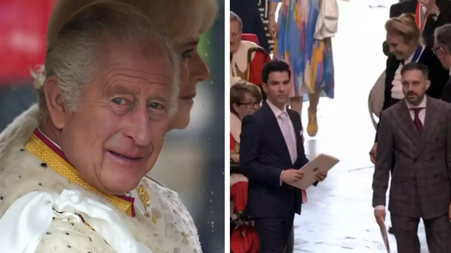 Royal fans left confused by two famous faces attending the King's coronation