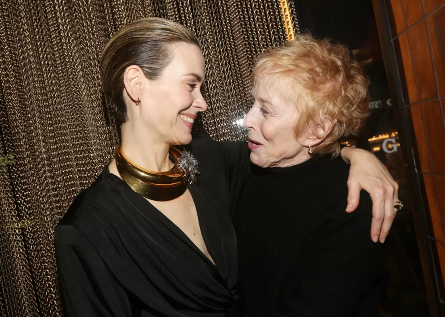 Sarah Paulson and Holland Taylor have been in a relationship since 2015. (Bruce Glikas/WireImage)