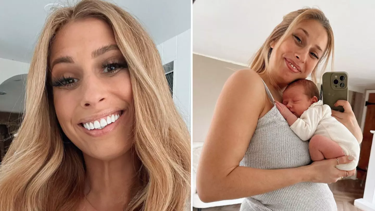 Stacey Solomon admits she's 'trying not to be hard on herself' as she adjusts to Joe Swash not being at home