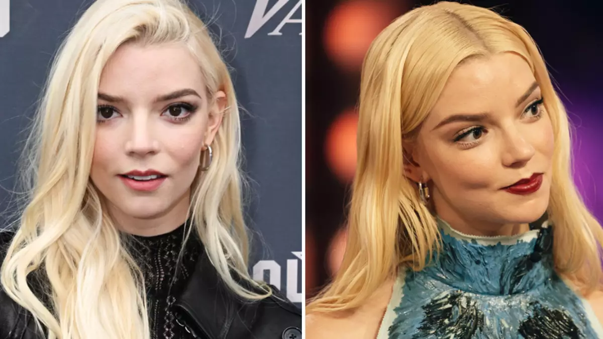 Actress Anya Taylor-Joy reacted tragically when asked if she felt “uncomfortable” about her eyes