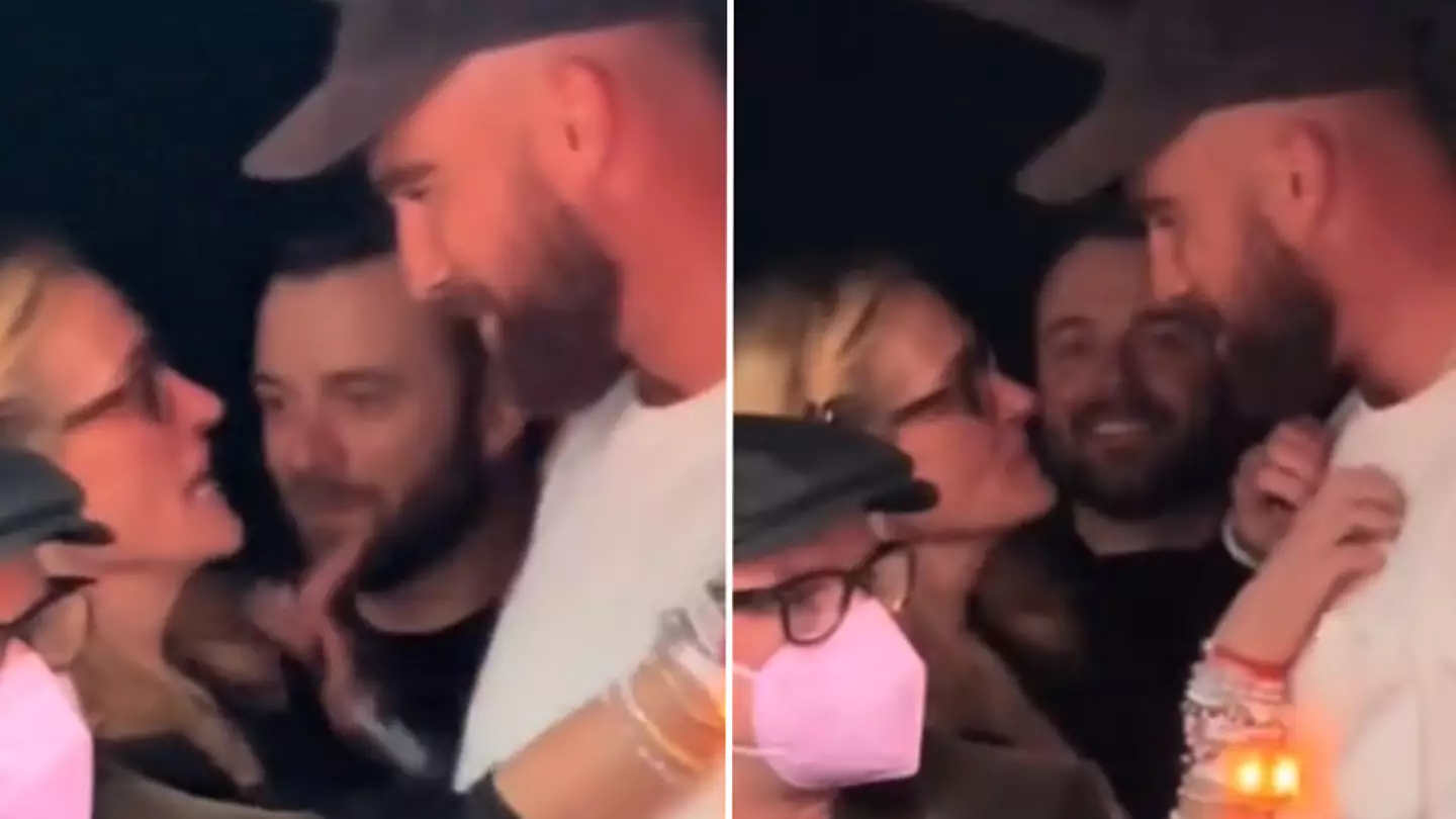 Lip-reader reveals what Julia Roberts actually said to Travis Kelce in controversial moment that’s got Taylor Swift fans talking