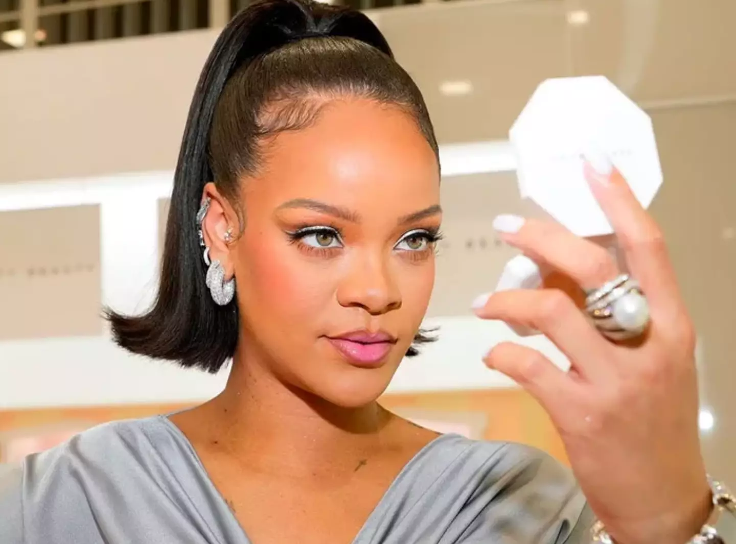 The new and improved hydrating foundation comes from Rihanna's Fenty line.