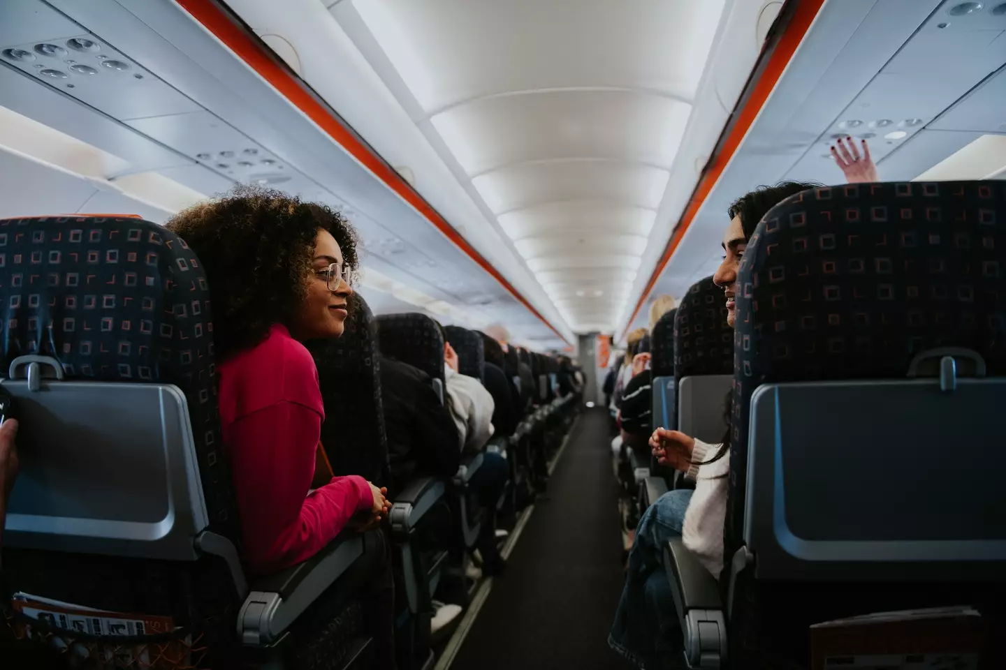 Rushing out of your seat is a no-go. (Getty Stock Image)