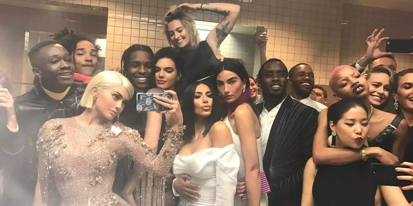 Many other celebs have broken the 'no selfie' rule throughout the years. (Instagram/@kyliejenner)