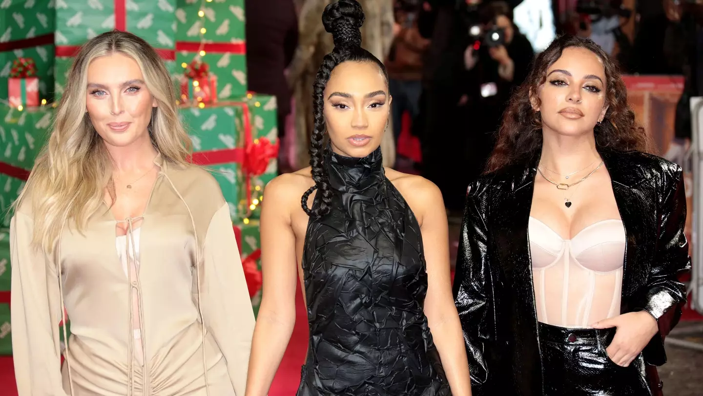 The rest of Little Mix came to the Boxing Day premiere to support Leigh-Anne (