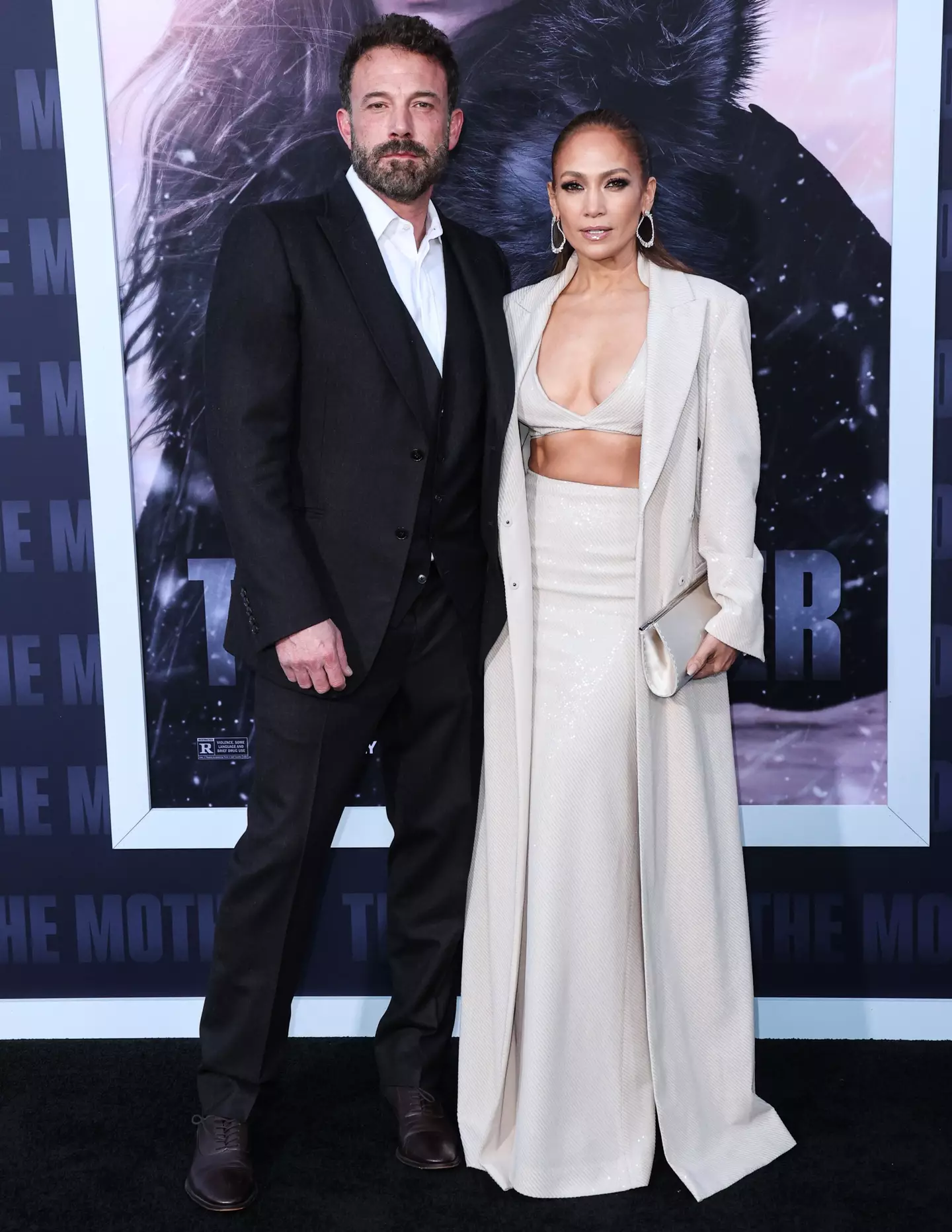 Affleck and Lopez attended the red carpet premiere for The Mother.