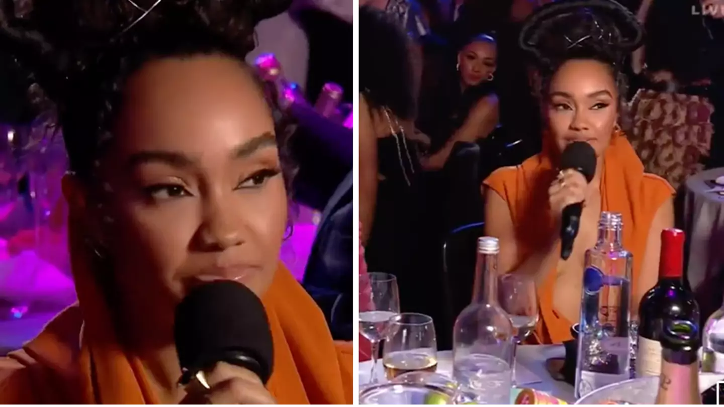 Brit Awards host Mo Gilligan criticised for asking Leigh-Anne Pinnock who was babysitting twins