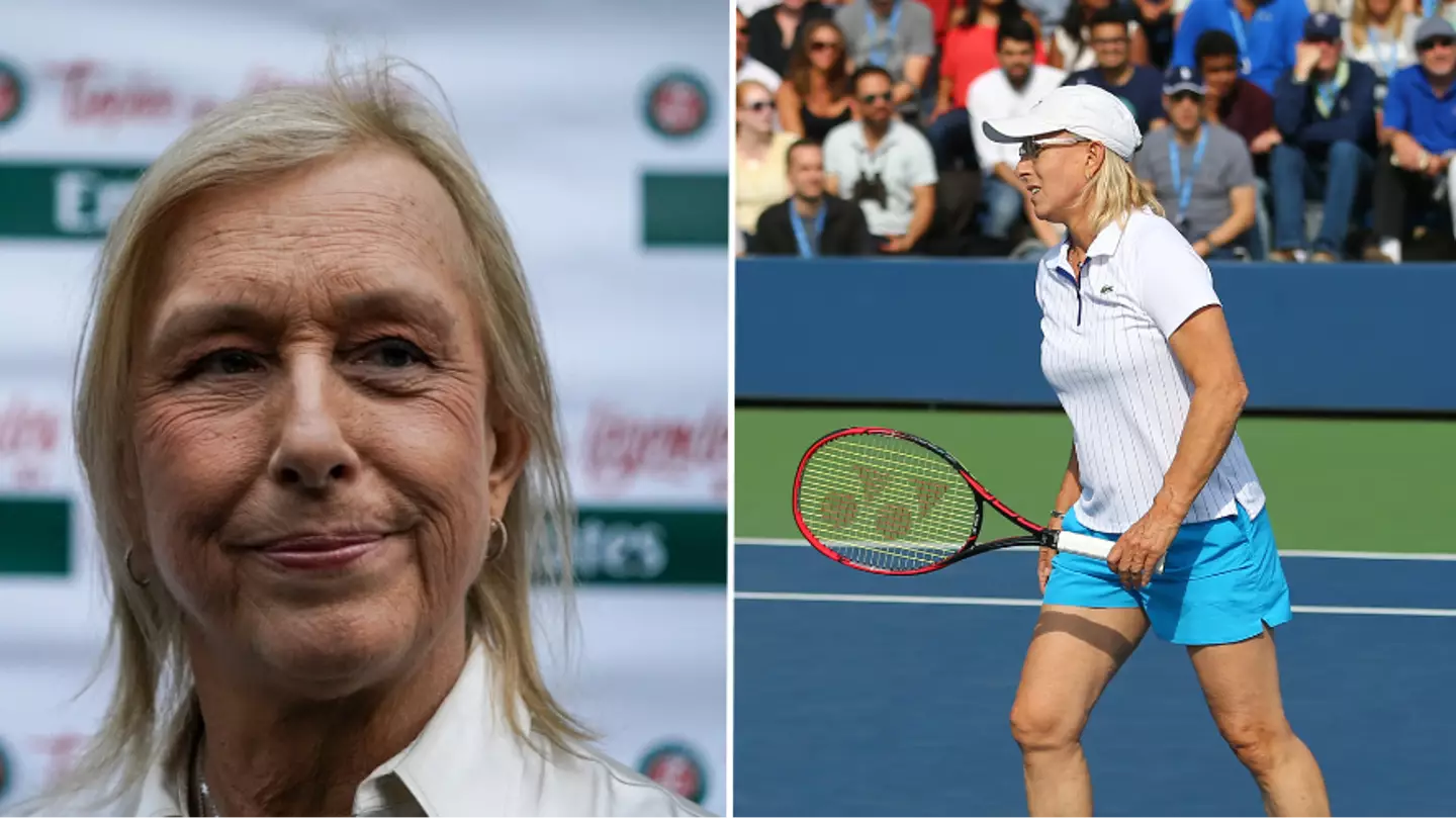 Wimbledon champion Martina Navratilova has been diagnosed with two types of cancer