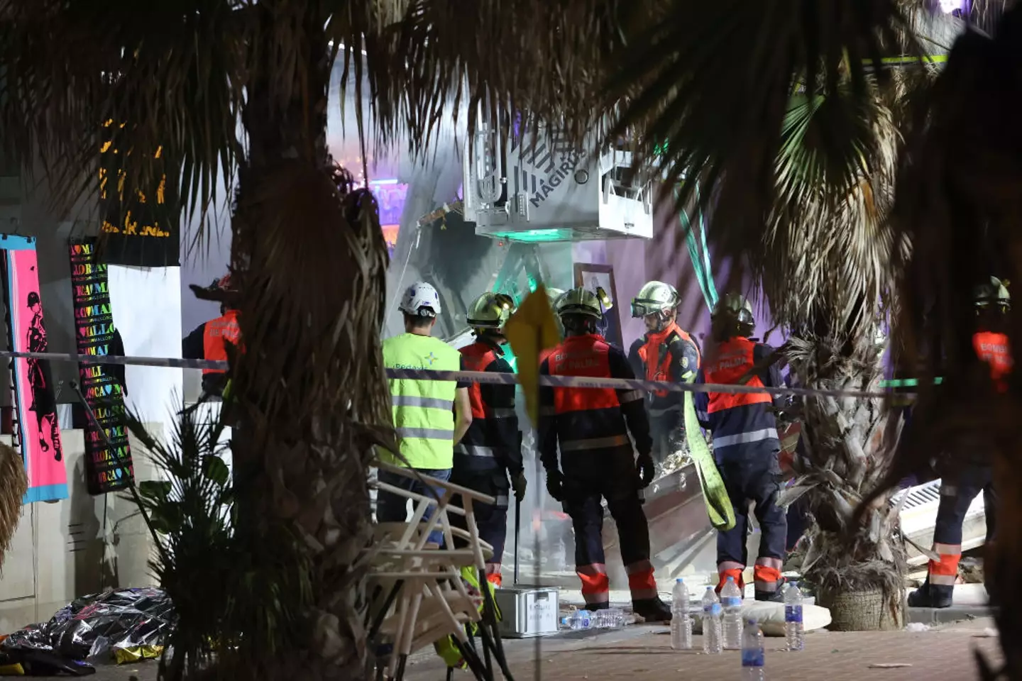 Four people have died in the Majorca building collapse. (Europa Press News / Contributor / Getty Images)