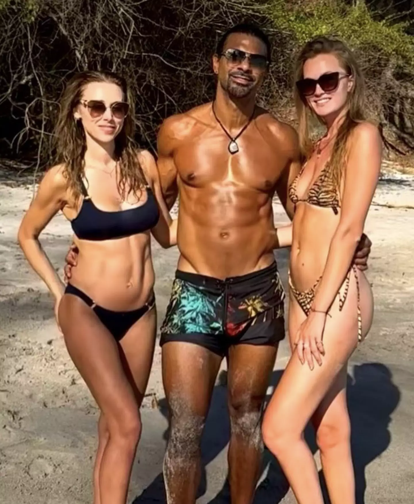 Haye wished the 'queens' a Happy Valentine's Day.