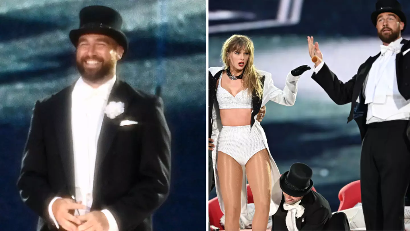 Incredible subtle detail in Travis Kelce's outfit that is sending Taylor Swift fans into a frenzy