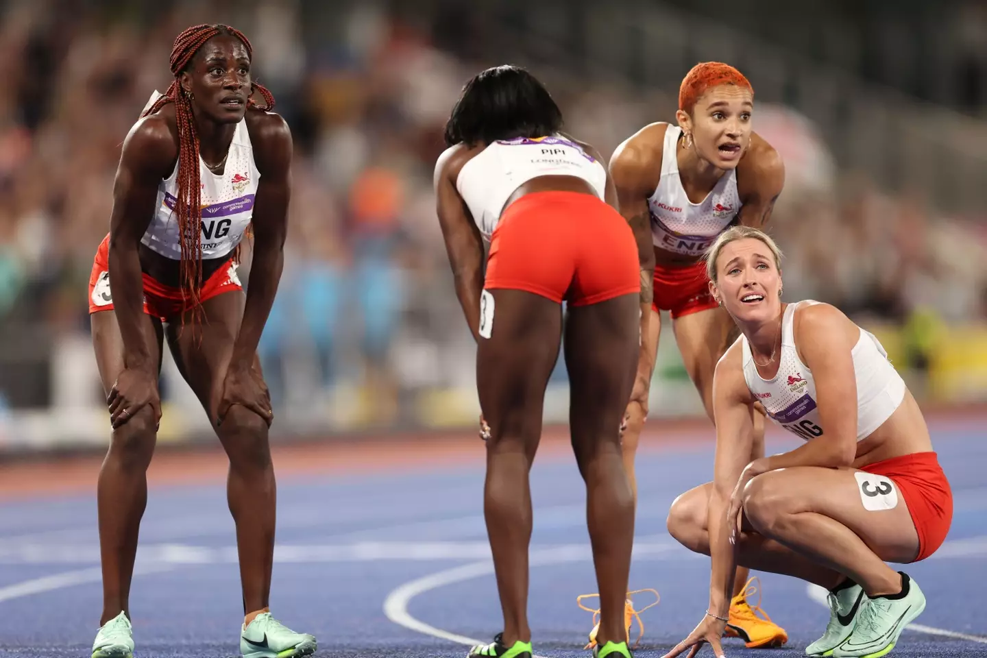 England were stripped of a gold medal in the Commonwealth Games this weekend.