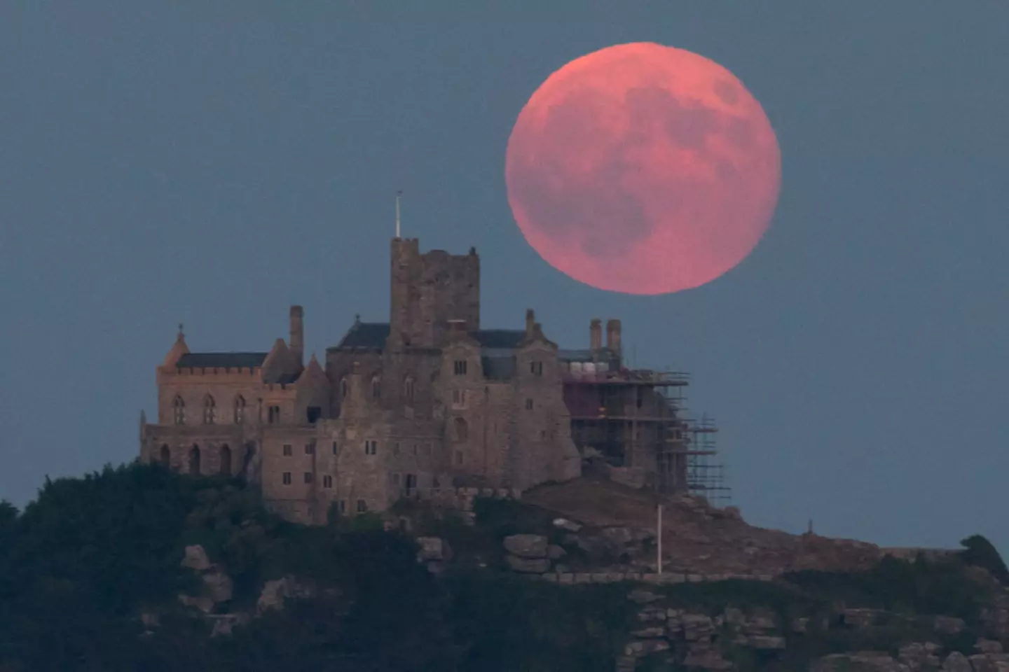 There's also a Strawberry Moon to look out for. (Matt Cardy/Getty Images)