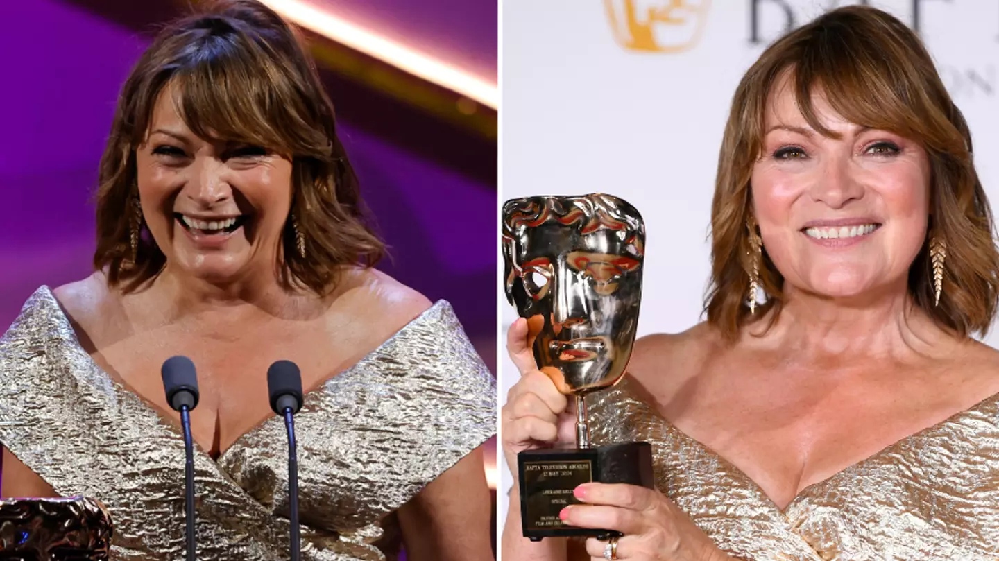 Viewers slam Lorraine Kelly after she receives special BAFTA award during ceremony 