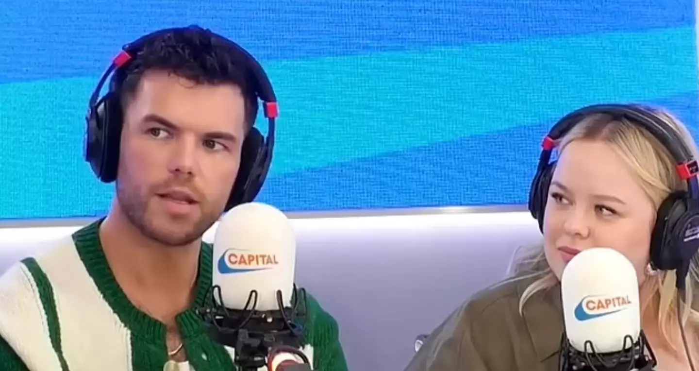 The duo opened up about their steamy scenes. (Capital Breakfast)