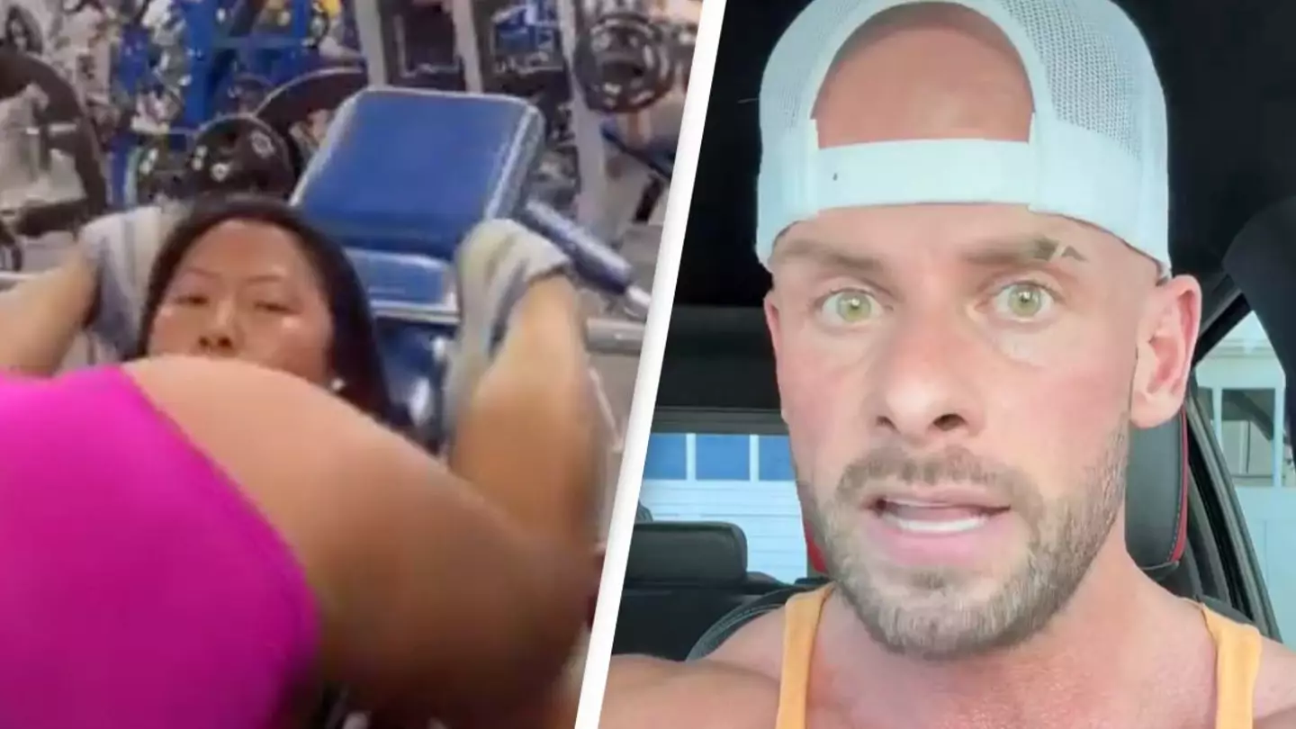 'Gymfluencer' Joey Swoll slams woman 'crossing the line' filming 'inappropriate' workout at the gym