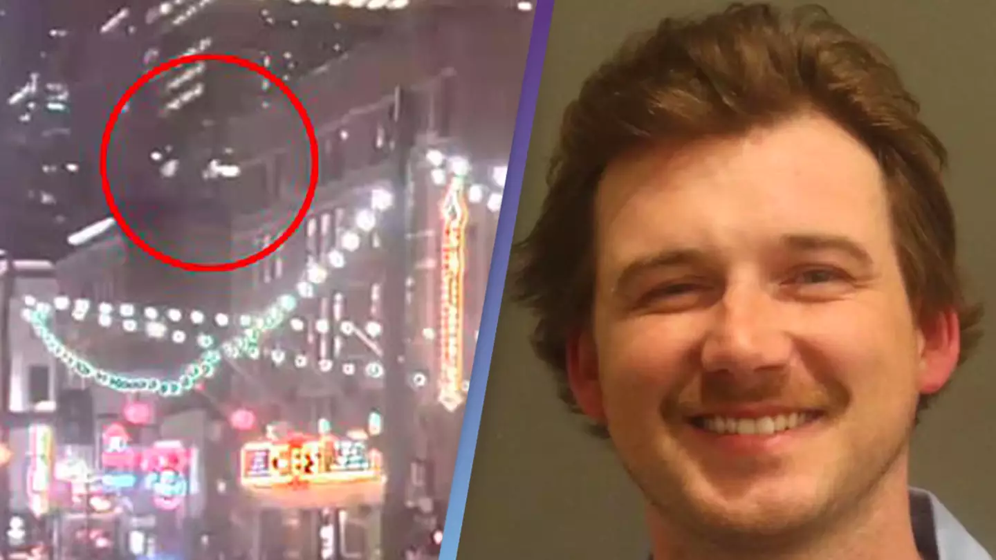Shocking footage shows moment Morgan Wallen 'throws chair from bar rooftop'