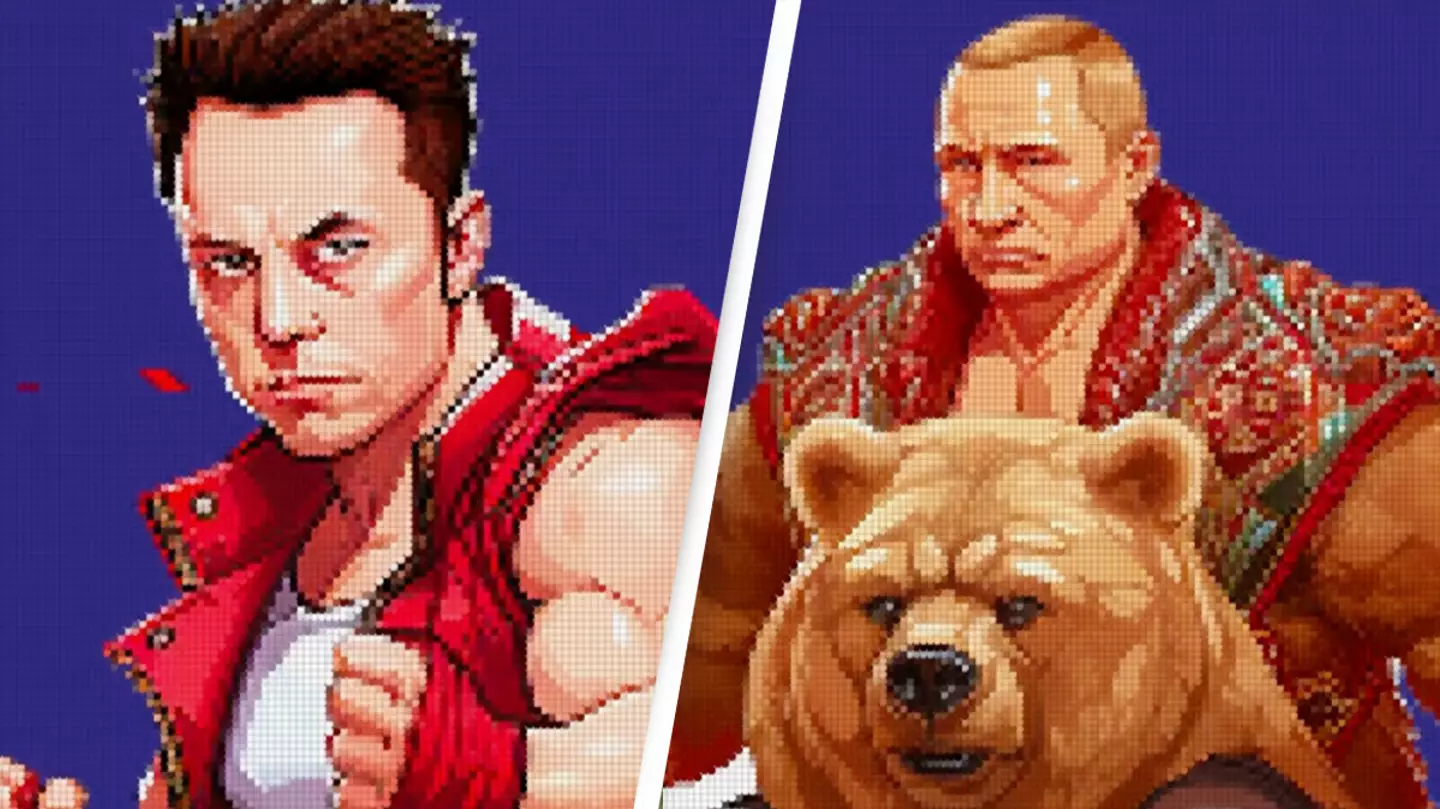 AI creates 'Celebrity Street Fighter' video game and people are desperate to play it