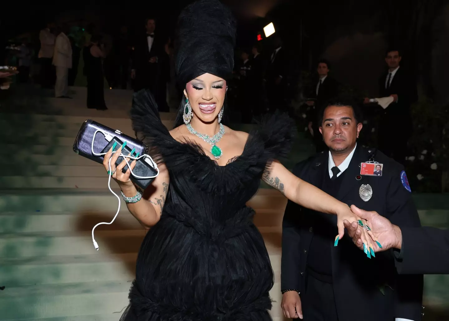 Cardi B's phone password ended up for all the world to see ( Cindy Ord/MG24/Getty Images for The Met Museum/Vogue)