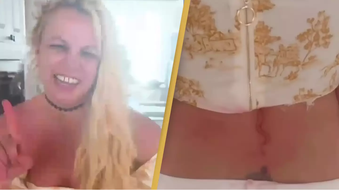 Britney Spears shows off huge new snake tattoo amid Sam Asghari divorce